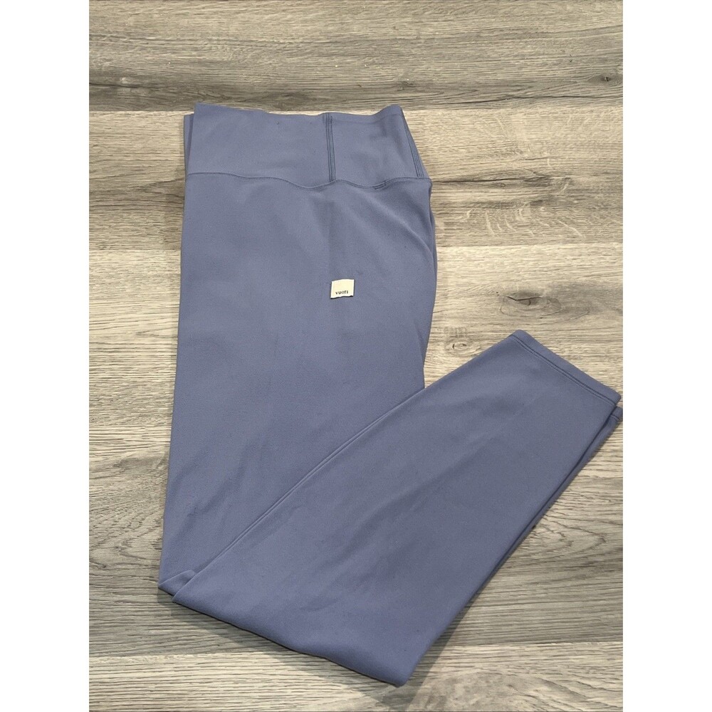 Vuori All The Feels Leggings Women’s Size M-L Blue 25” Inseam